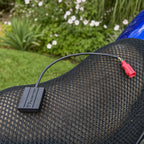 T7BUDDY T7 ABS memory module and diagnostic connector on the motorcycle seat